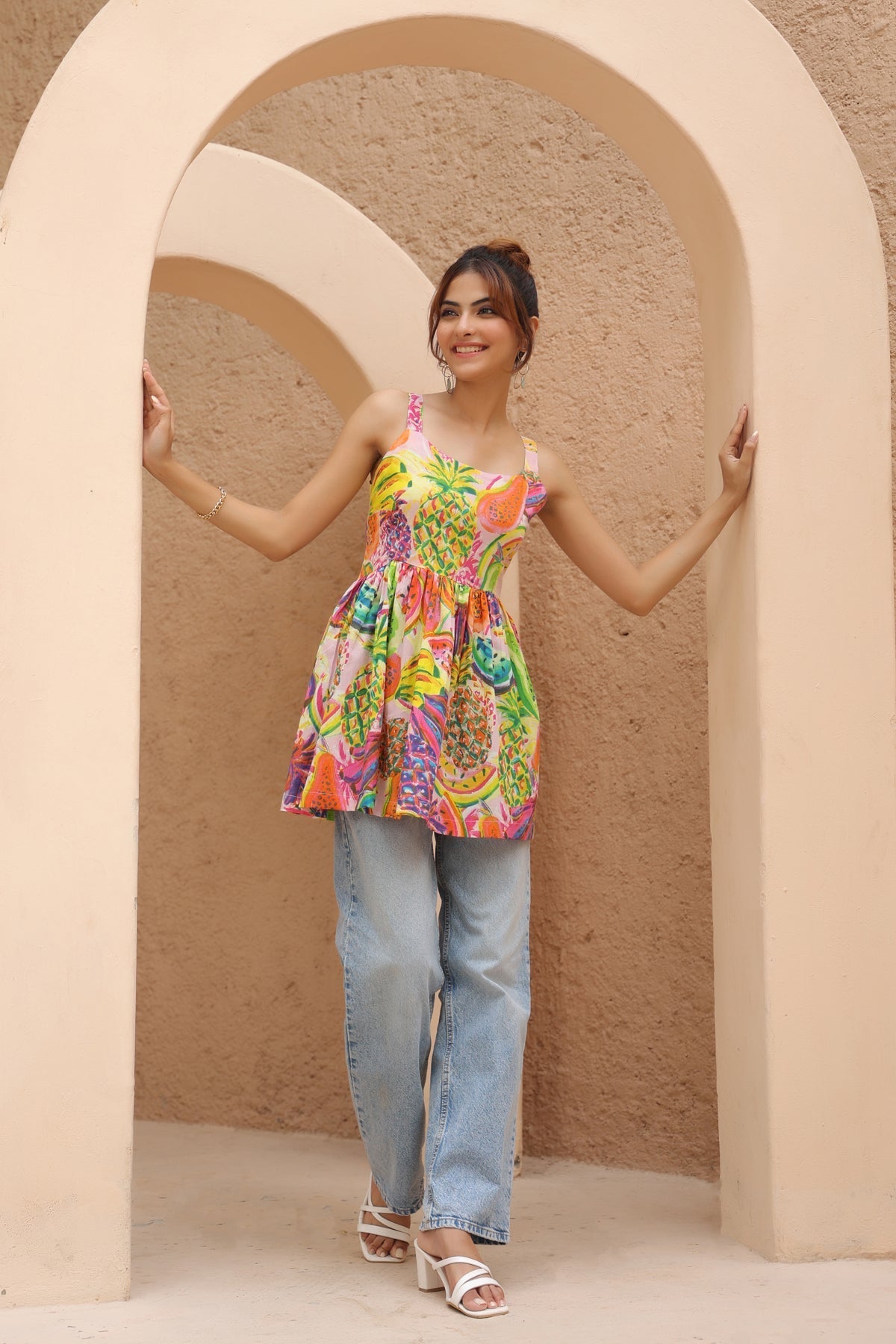 Print Cotton Top