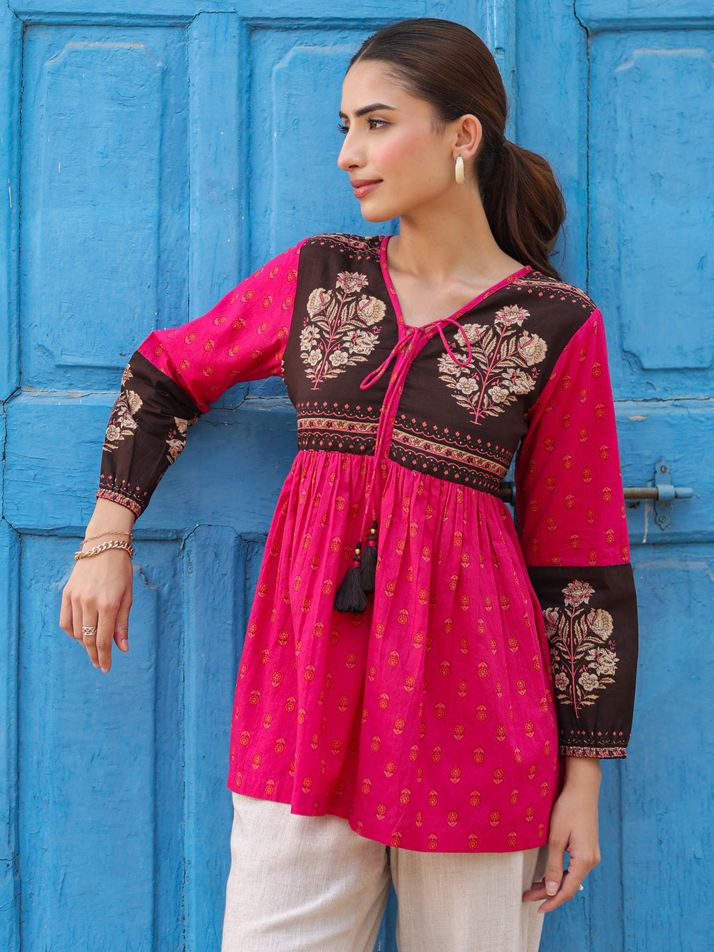 Print Cotton Top