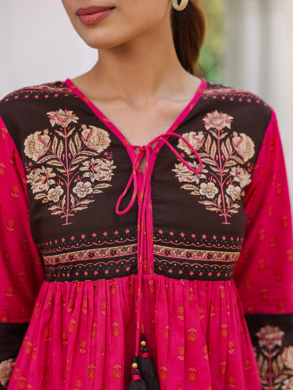 Print Cotton Top