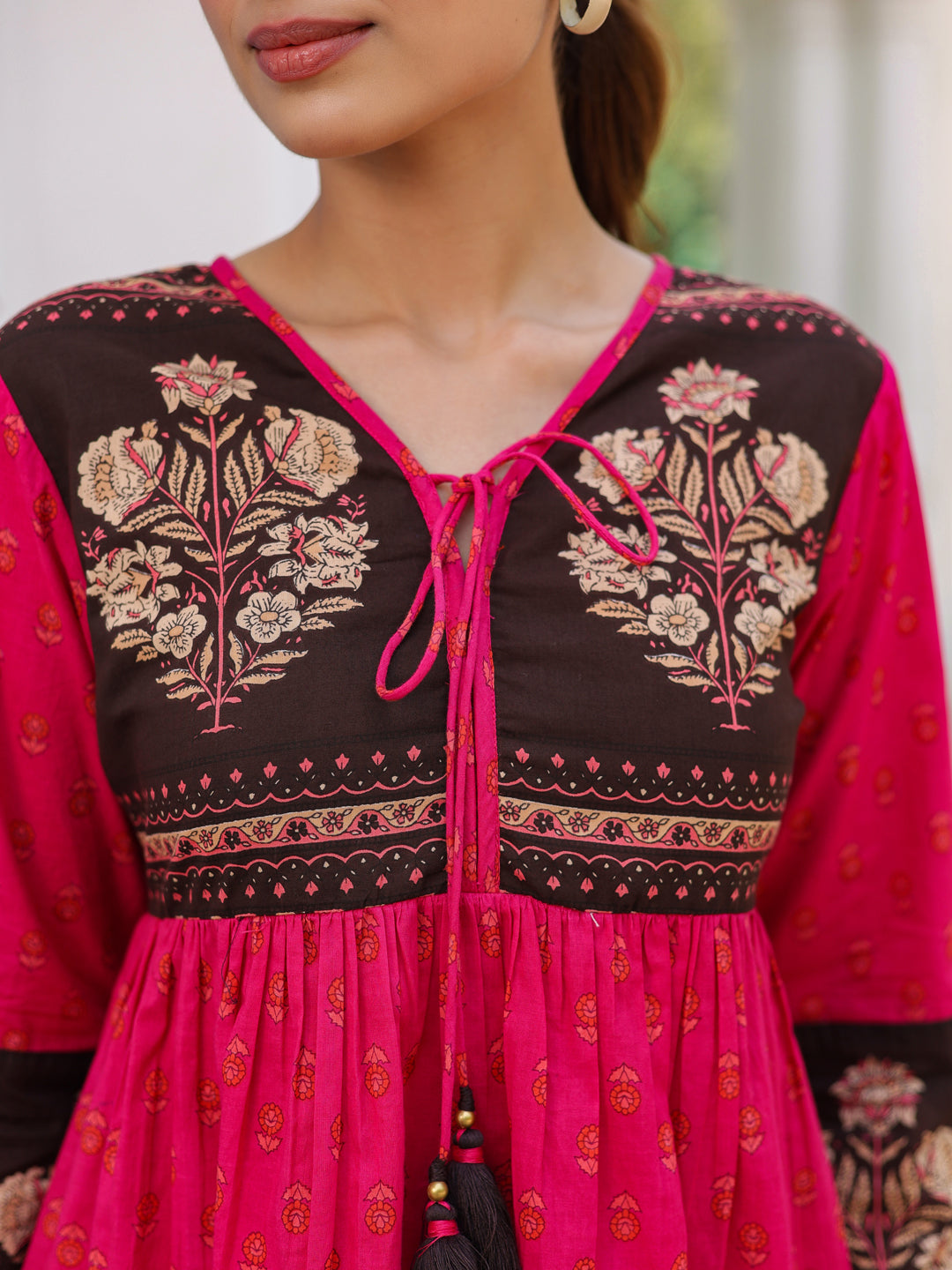 Print Cotton Top